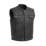 Upside Club Style Leather Vest