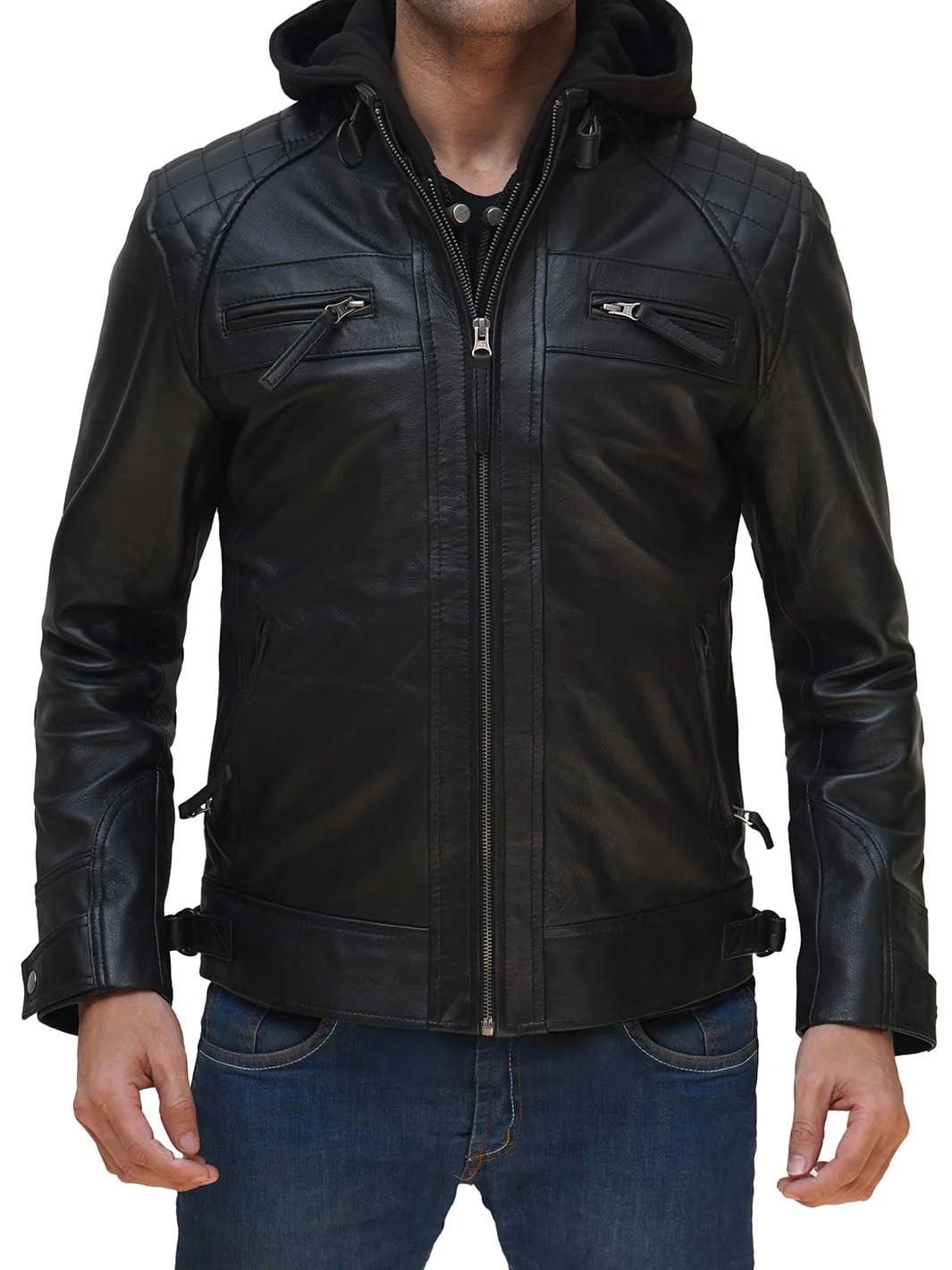 Cafe Racer Leather Jacket Cafe Racer Leather Jacket
