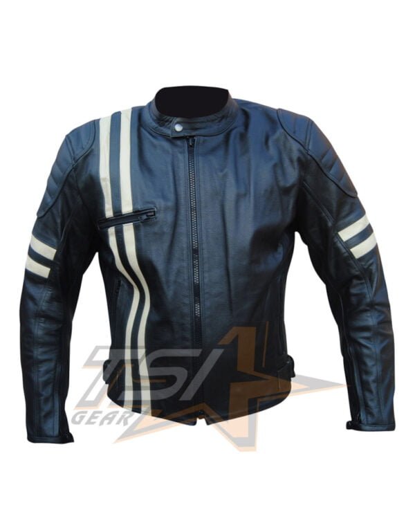 Vintage Motorbike Leather Jacket