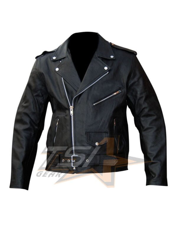 Stylish Leather Motorbike Jacket