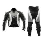 Miami Retro Motorcycle Sports Leather Suit