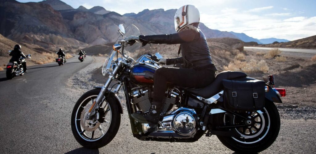 Leather biker jacket