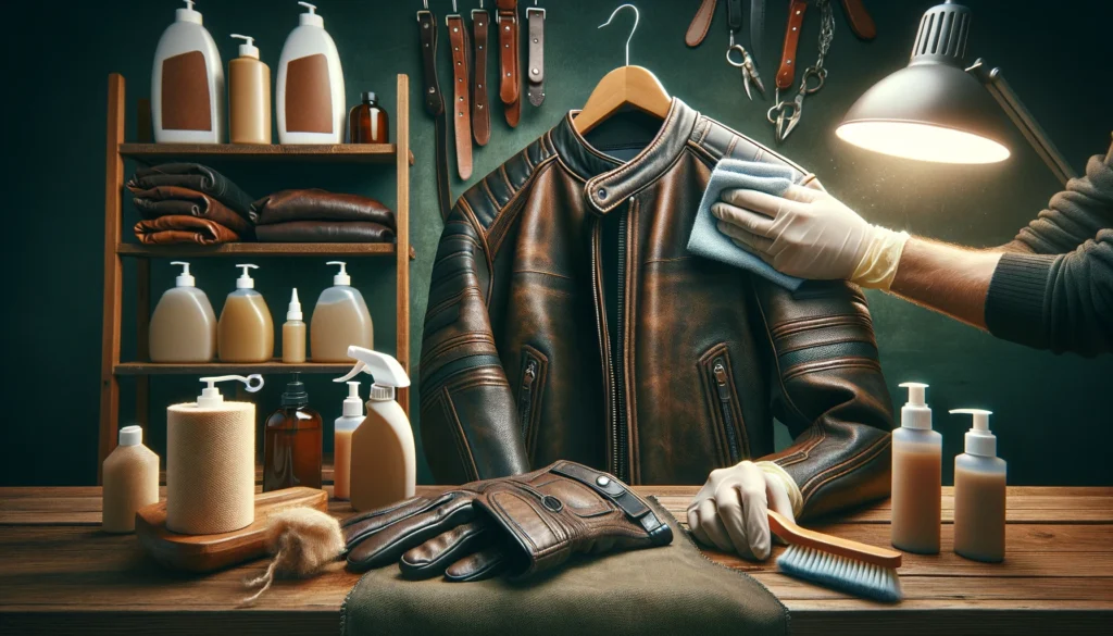 The Ultimate Guide to Premium Leather Motorbike Gear: Jackets, Pants, Suits, and Gloves for Every Rider TSI Gear (Trade Star International) Tips Tricks for Cleaning Leather Motorcycle Gear 1